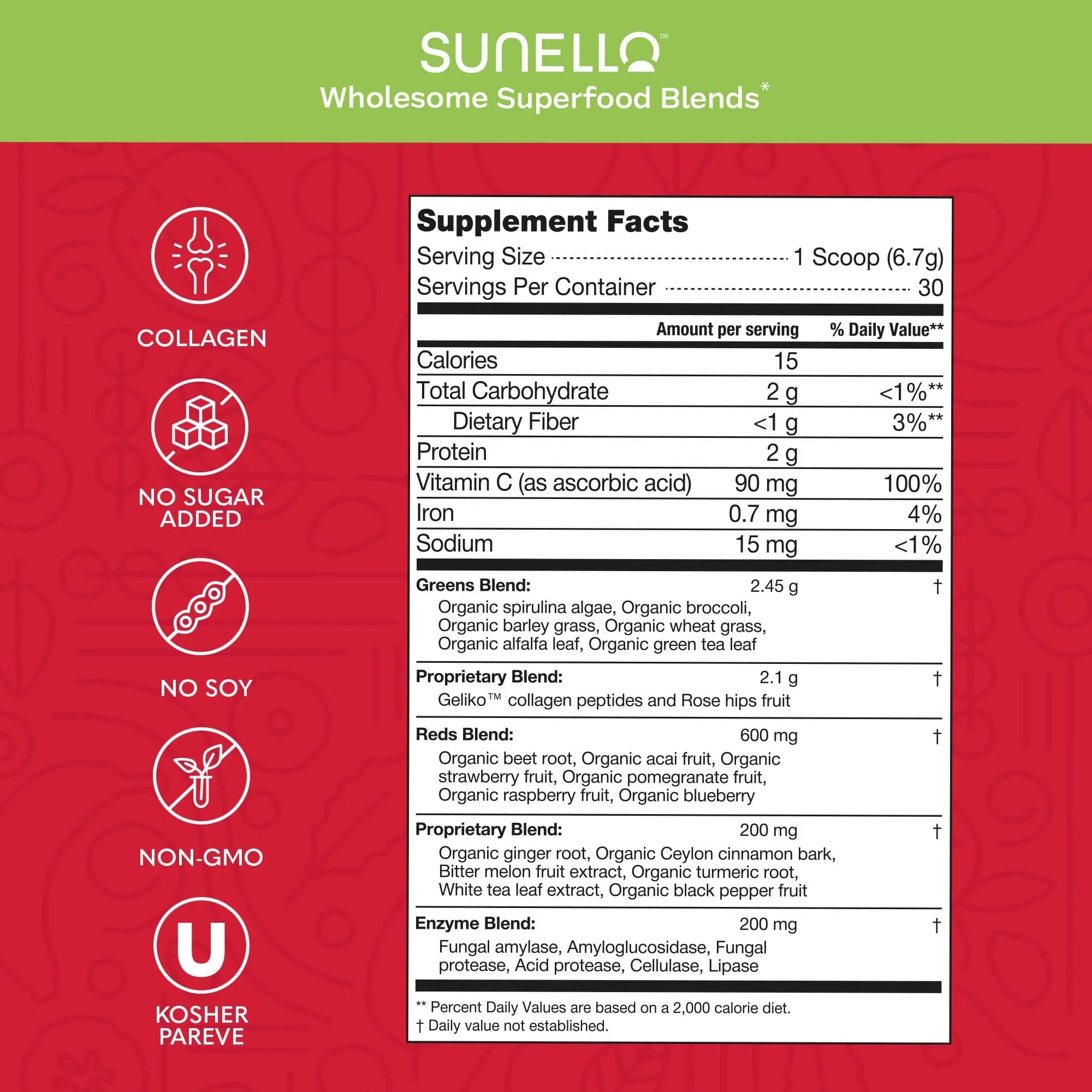 Flex Ease Collagen Powder Supplement for Joints | Sunello